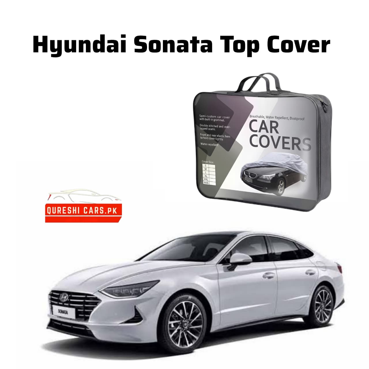 Premium Waterproof Car Top Cover for Hyundai Sonata N Line (2021 - 2026) | All-Weather Protection