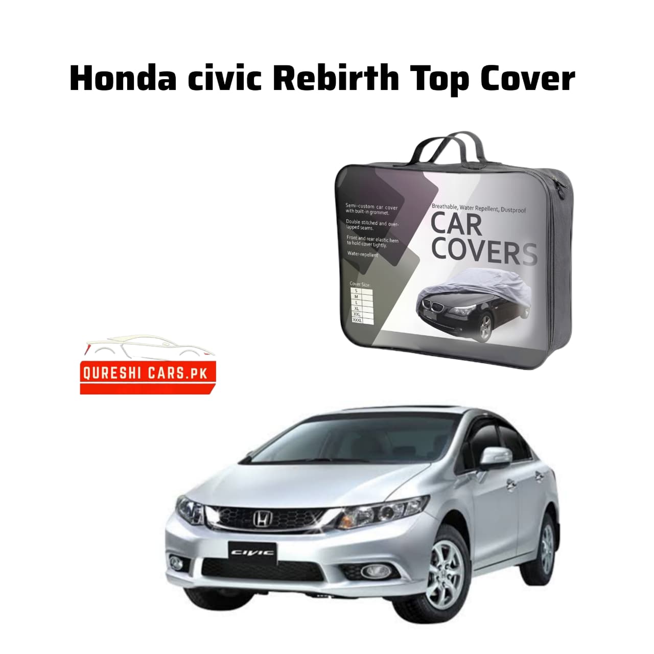 Premium Waterproof Car Top Cover for Honda Civic Rebirth (2012 - 2016)