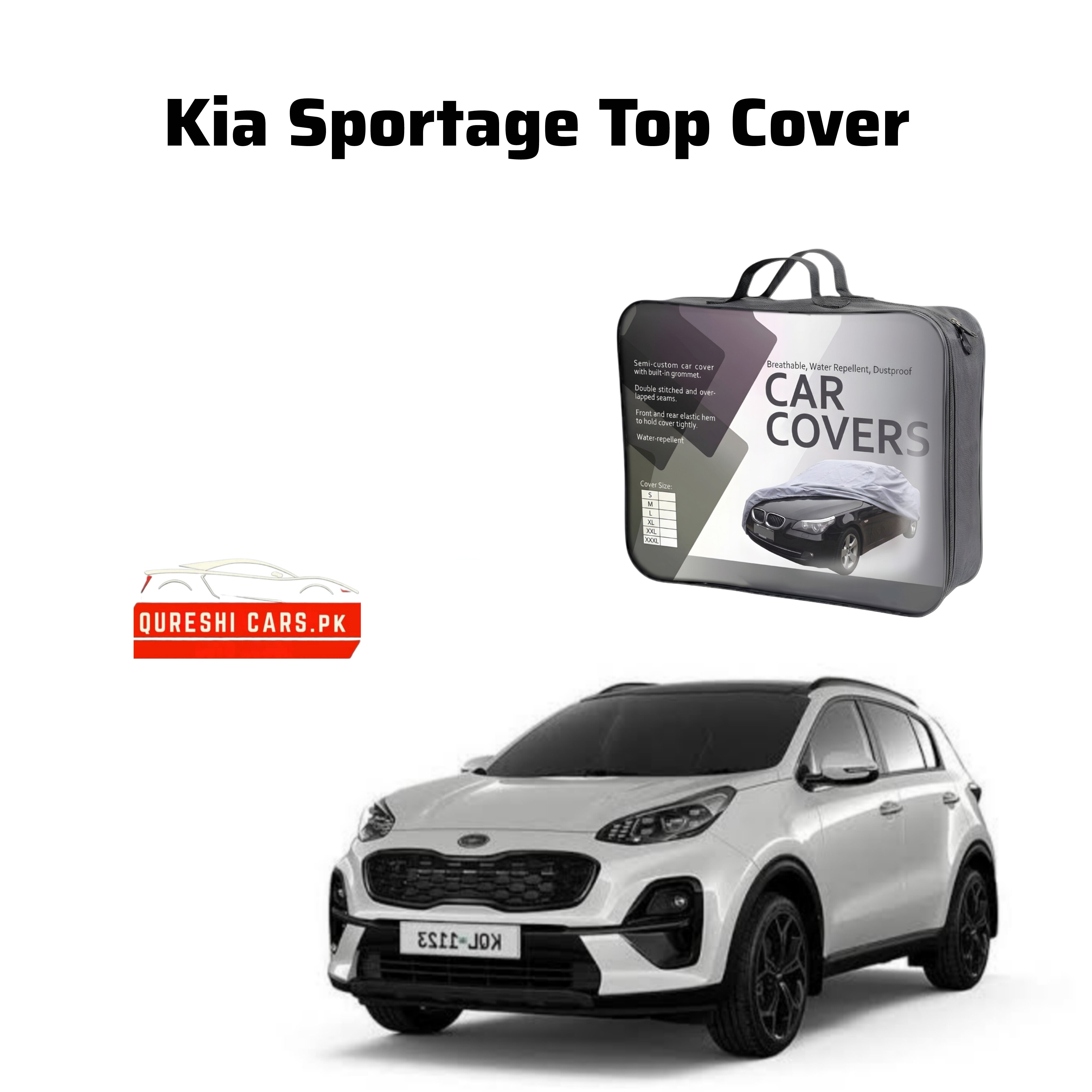 Premium Waterproof Car Top Cover for Kia Sportage (2021 - 2026) | SUV Protection