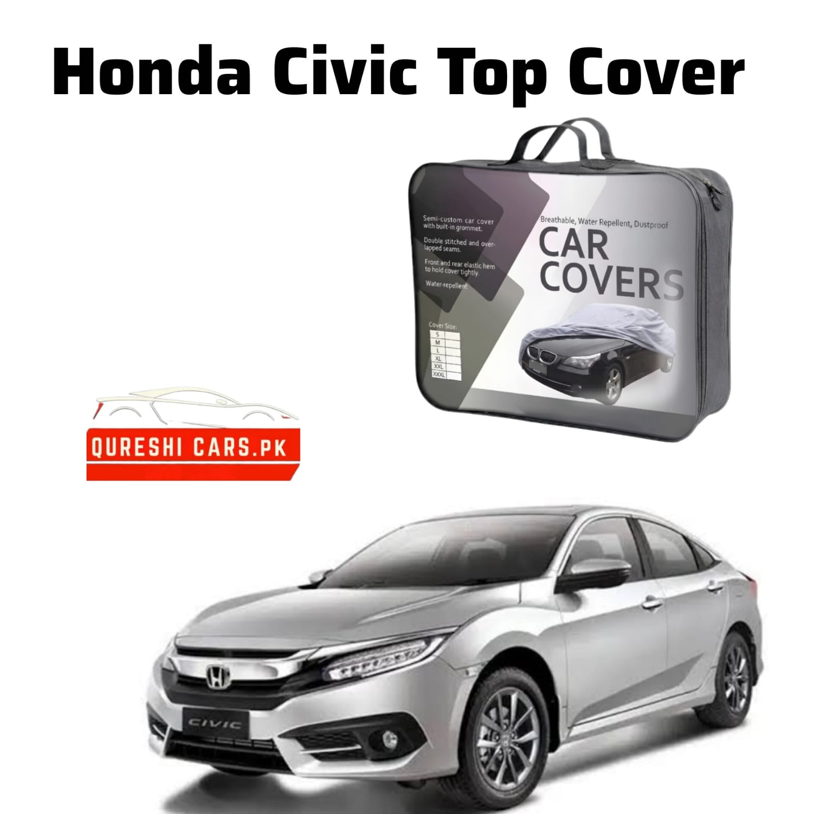 Premium Waterproof Car Top Cover for Honda Civic X (2016 - 2022)