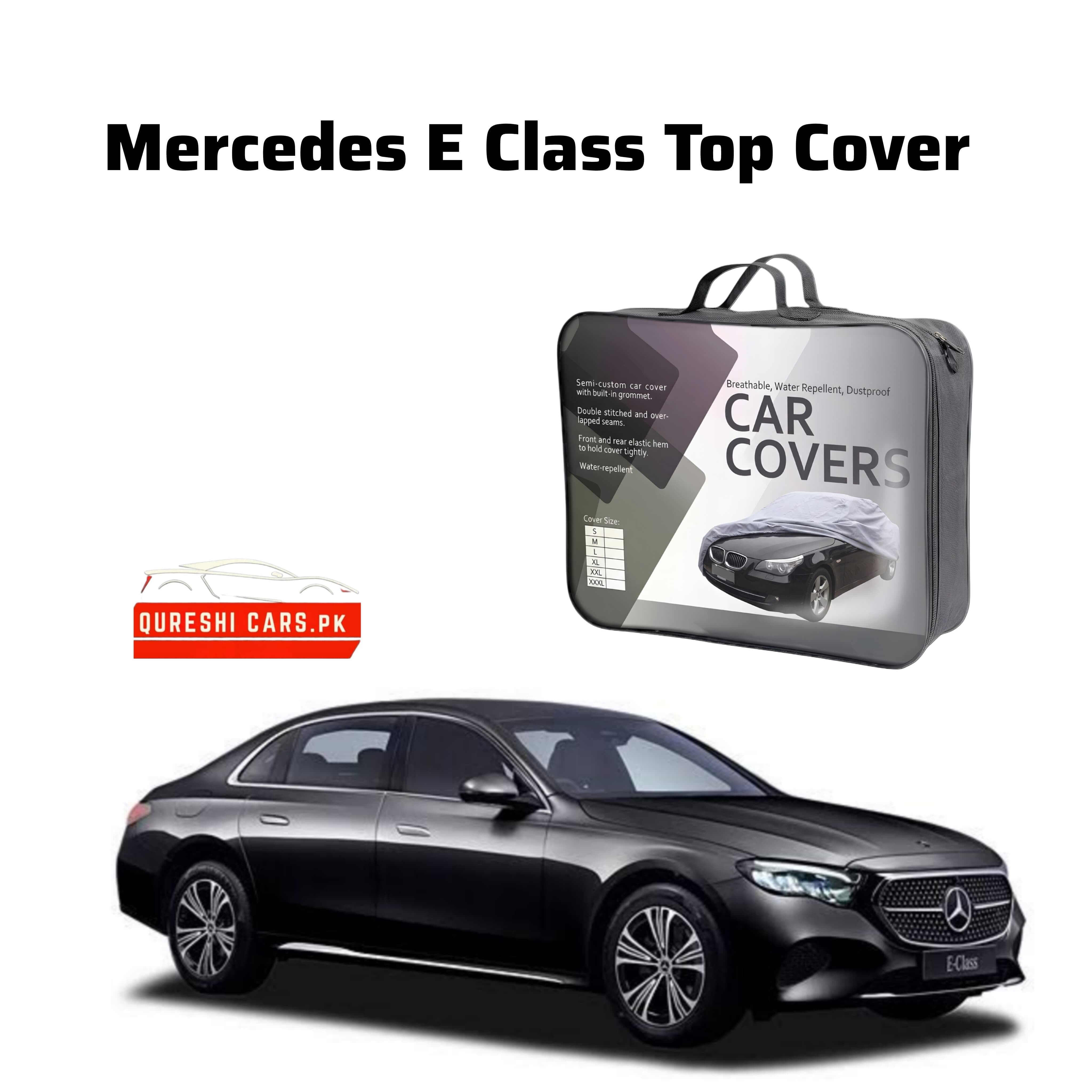Premium Waterproof Car Top Cover for Mercedes E-Class (All Generations) | Luxury Protection