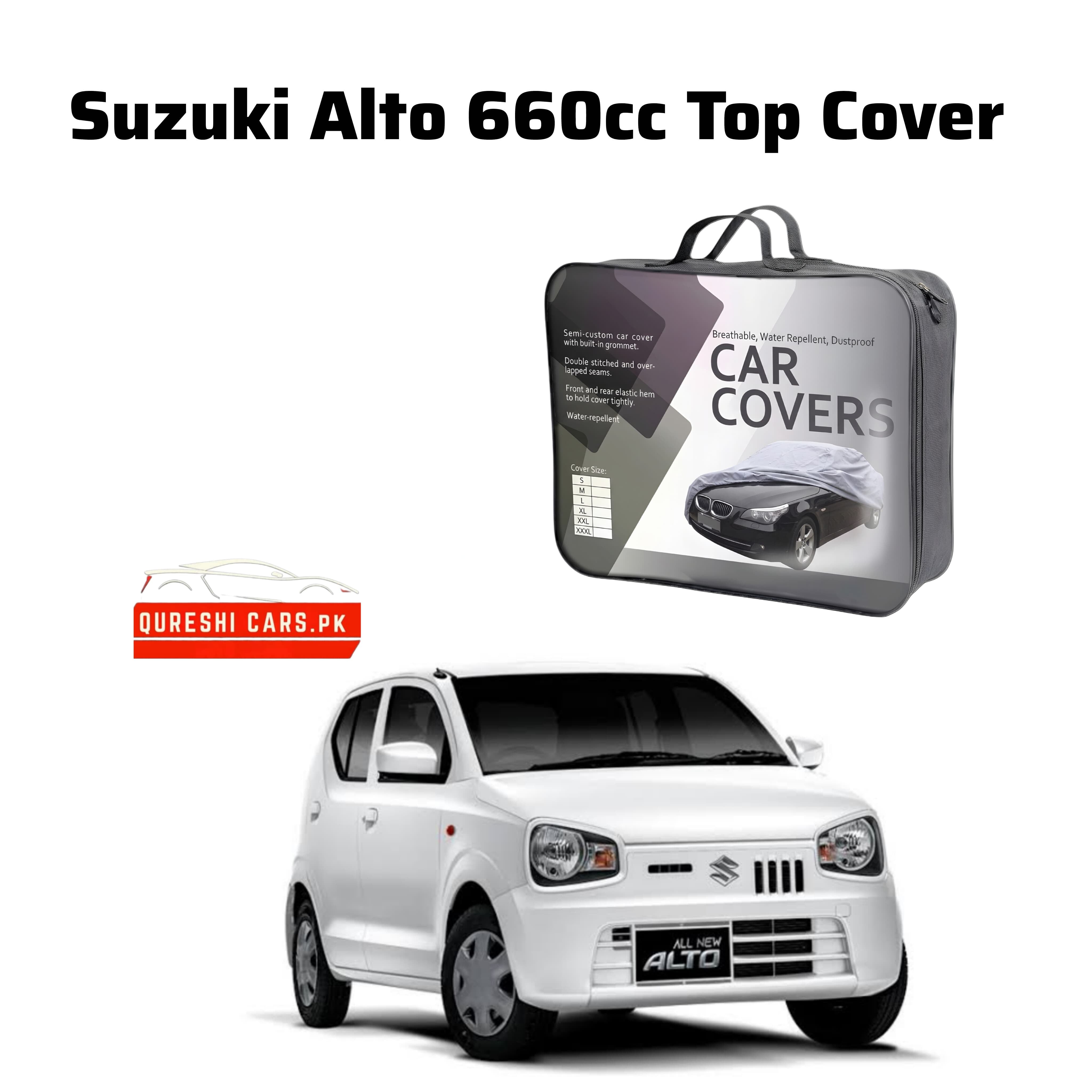 Premium Waterproof Car Top Cover for Suzuki Alto 660cc (2019 - 2026)