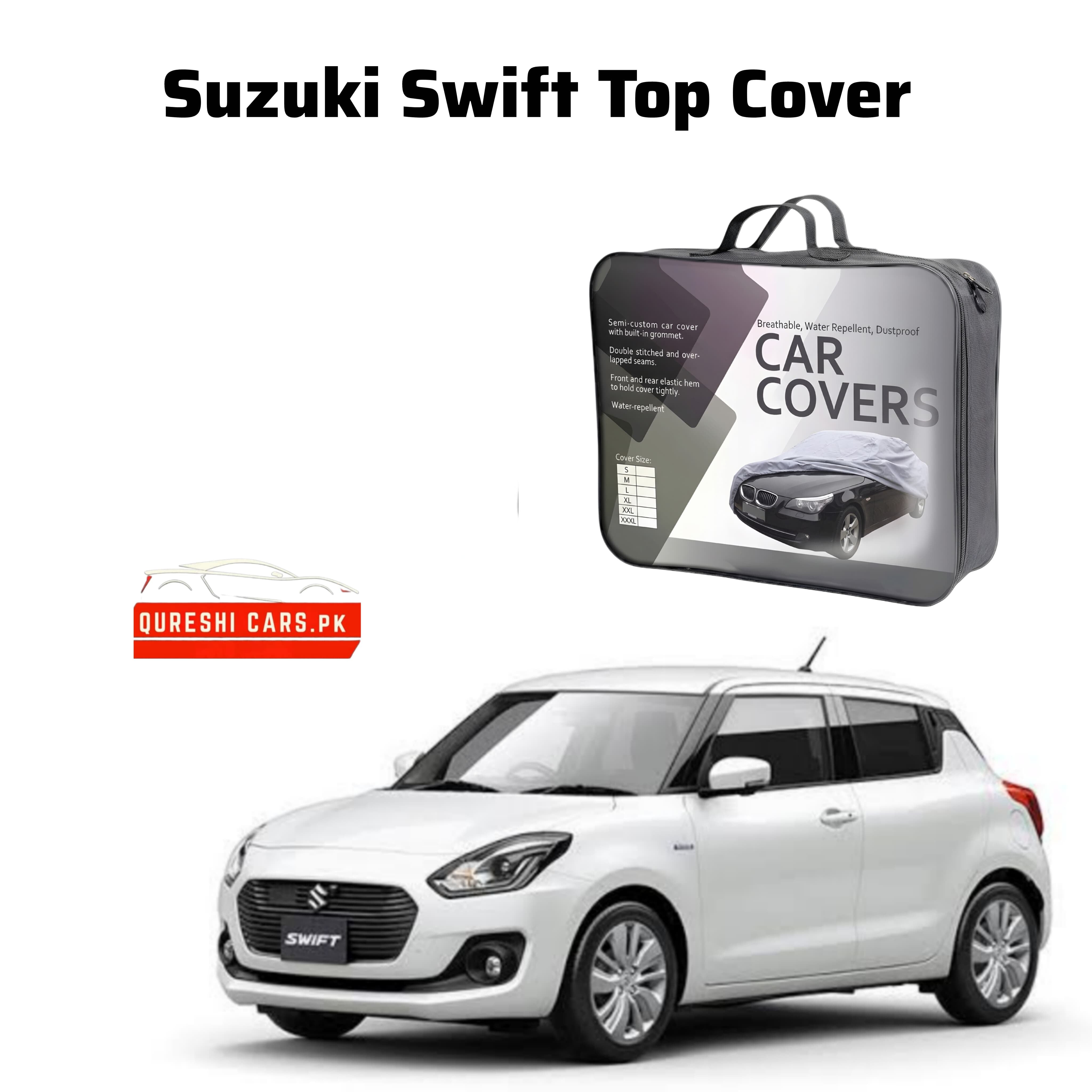 Premium Waterproof Car Top Cover for Suzuki Swift (3rd & 4th Generation) | Hatchback Protection