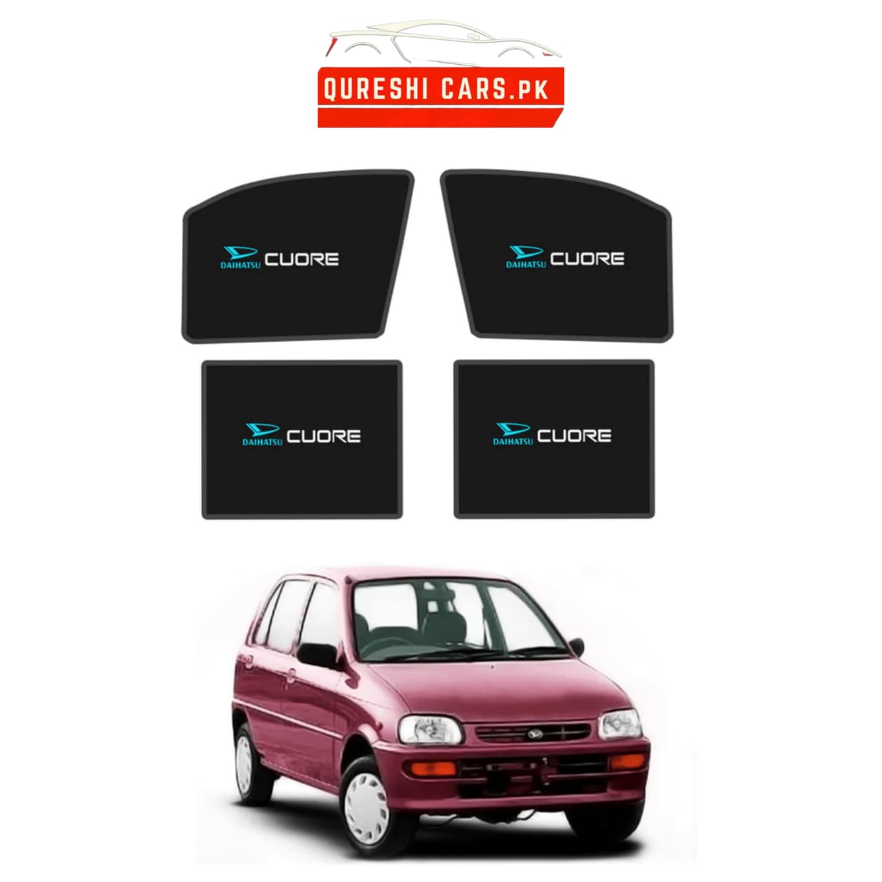 Premium Quality Sun Shades for Daihatsu Cuore