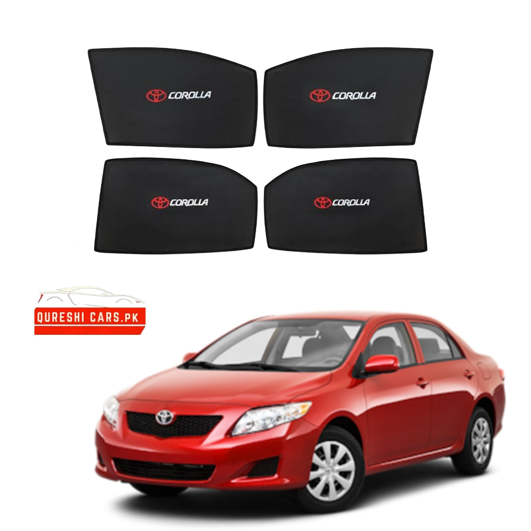Premium Quality Sun Shades for Toyota Corolla Xli 2009 - 2014