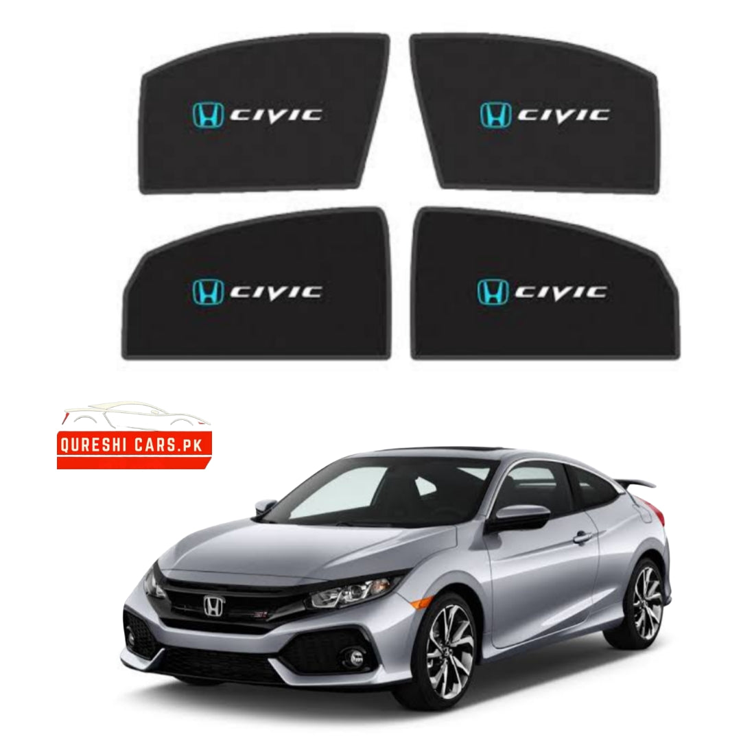 Premium Quality Sun Shades for Honda Civic X 2016 - 2022