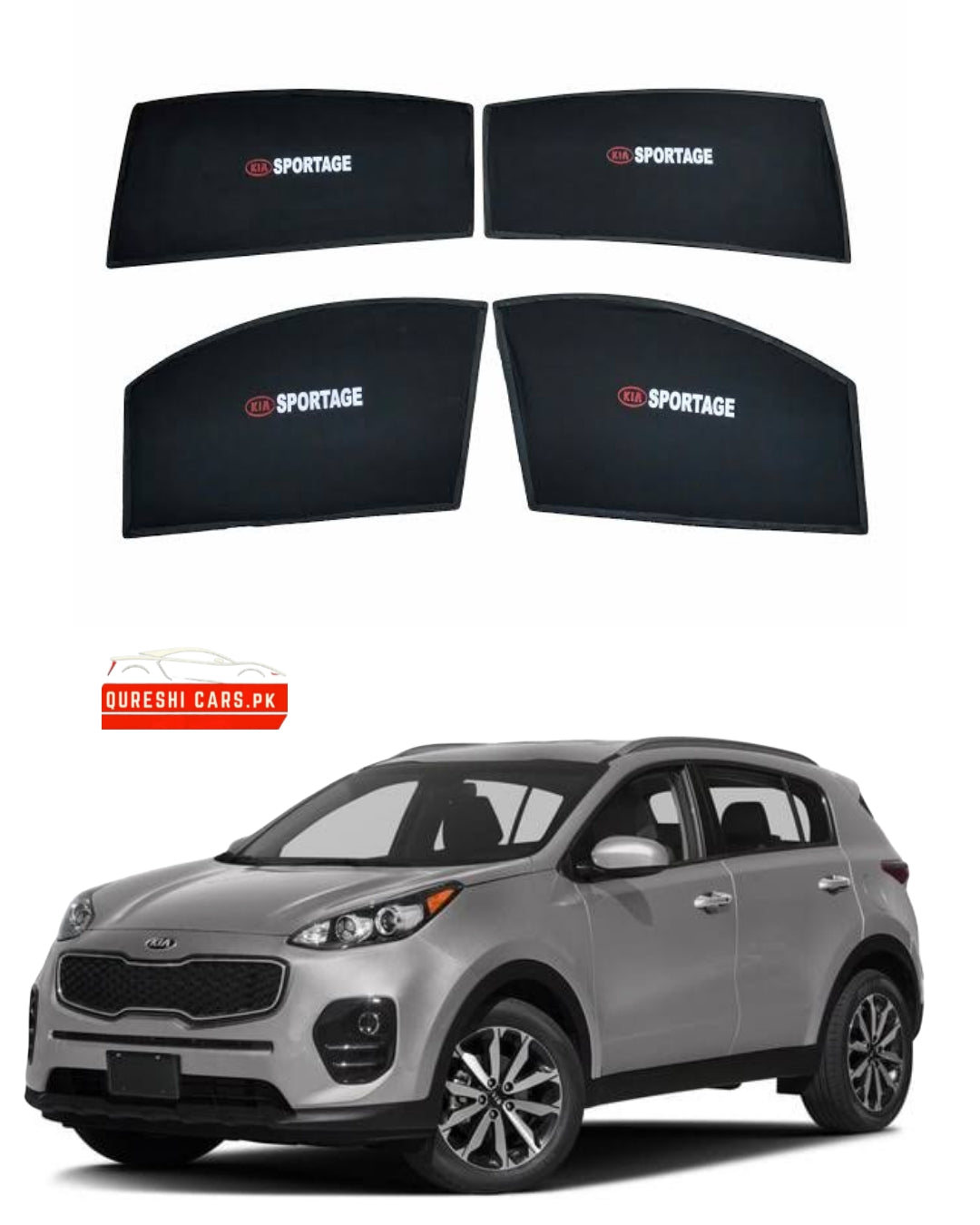 Premium Quality Sun Shades for Kia Sportage 2015 - 2026