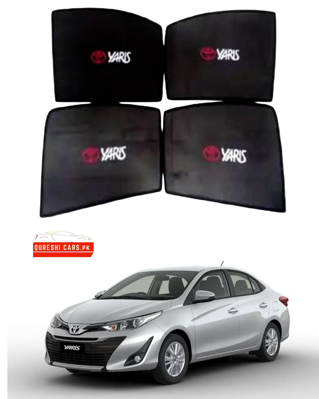 Premium Quality Sun Shades for Toyota Yaris 2011 - 2026