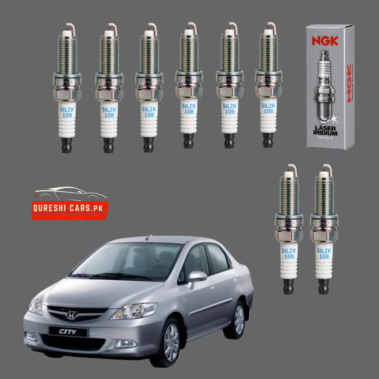 Original Spark Plug For Honda City 2003 - 2008 NGK