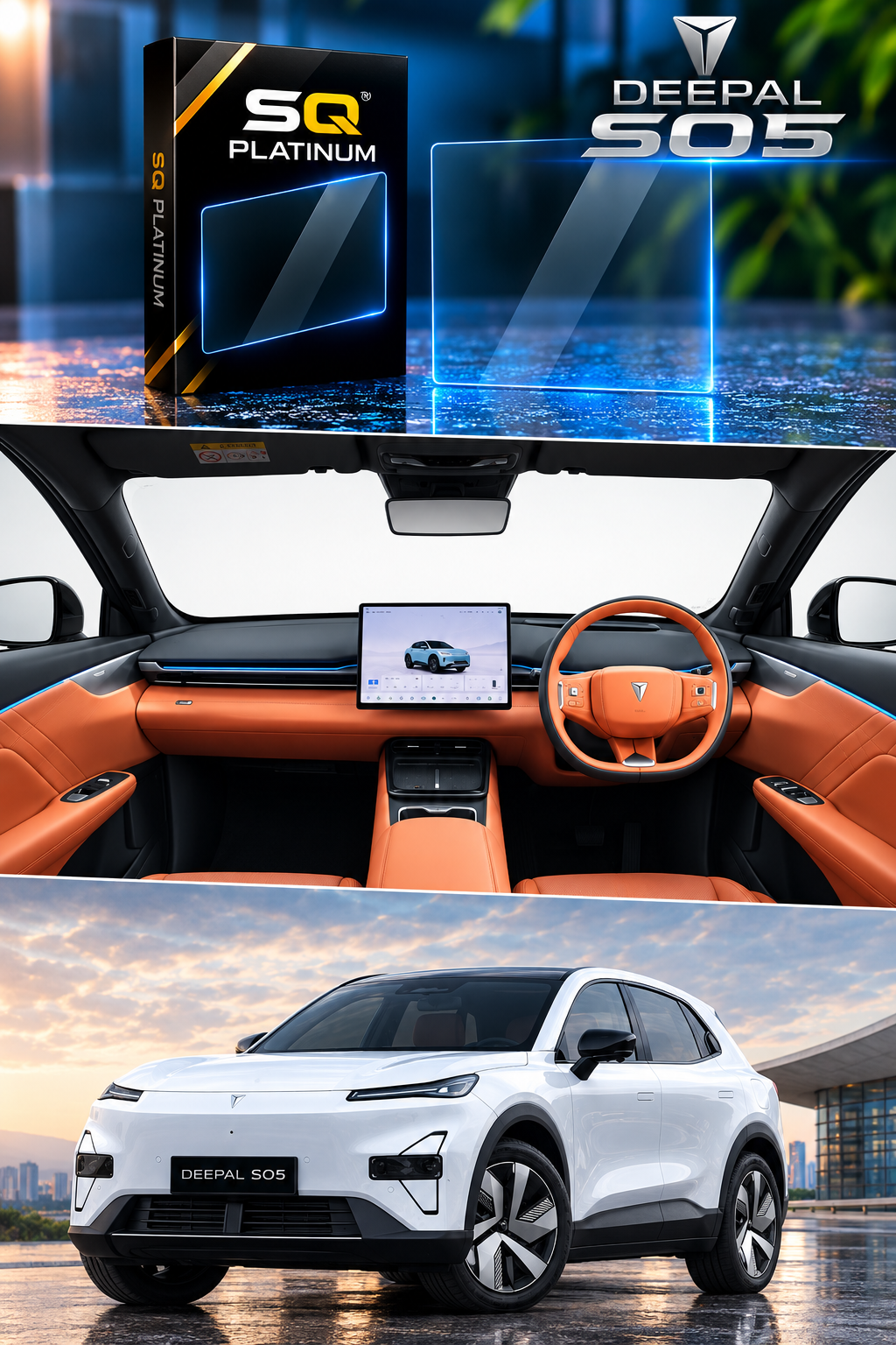 Depal S05 Infotainment Screen Tempered Glass Protector – Premium Screen Guard