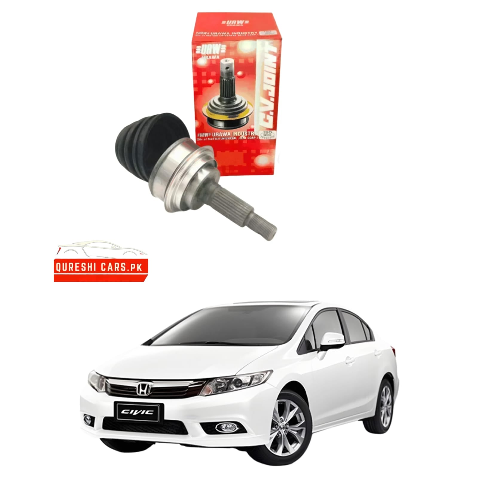Premium CV Joint Outer for Honda Civic (2016 - 2026) | Smooth & Reliable Drivetrain