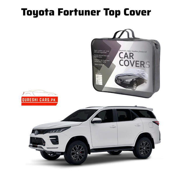 Premium Waterproof Car Top Cover for Toyota Fortuner (2015 - 2020) | SUV Protection