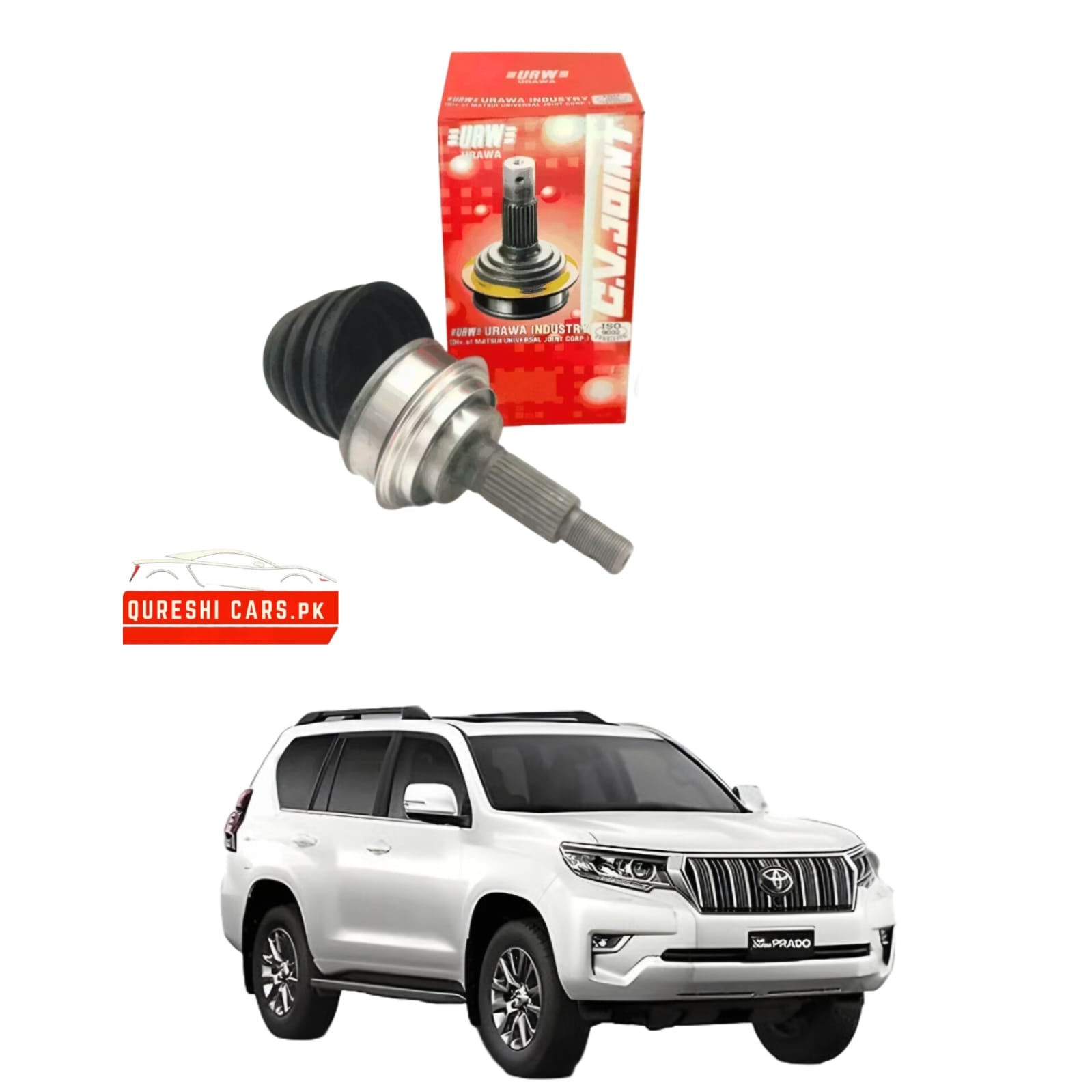 Premium CV Joint Outer for Toyota Prado (2013 - 2023) | Heavy-Duty Performance