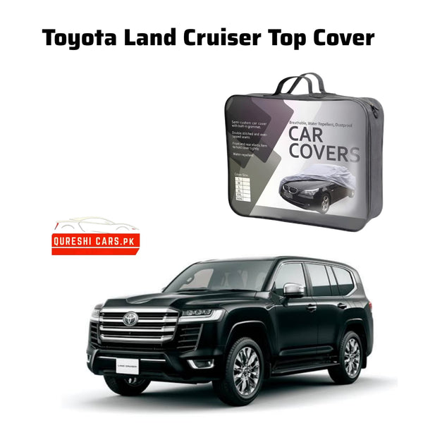 Premium Waterproof Car Top Cover for Toyota Land Cruiser LC300 (2021 - 2026) | Elite SUV Protection