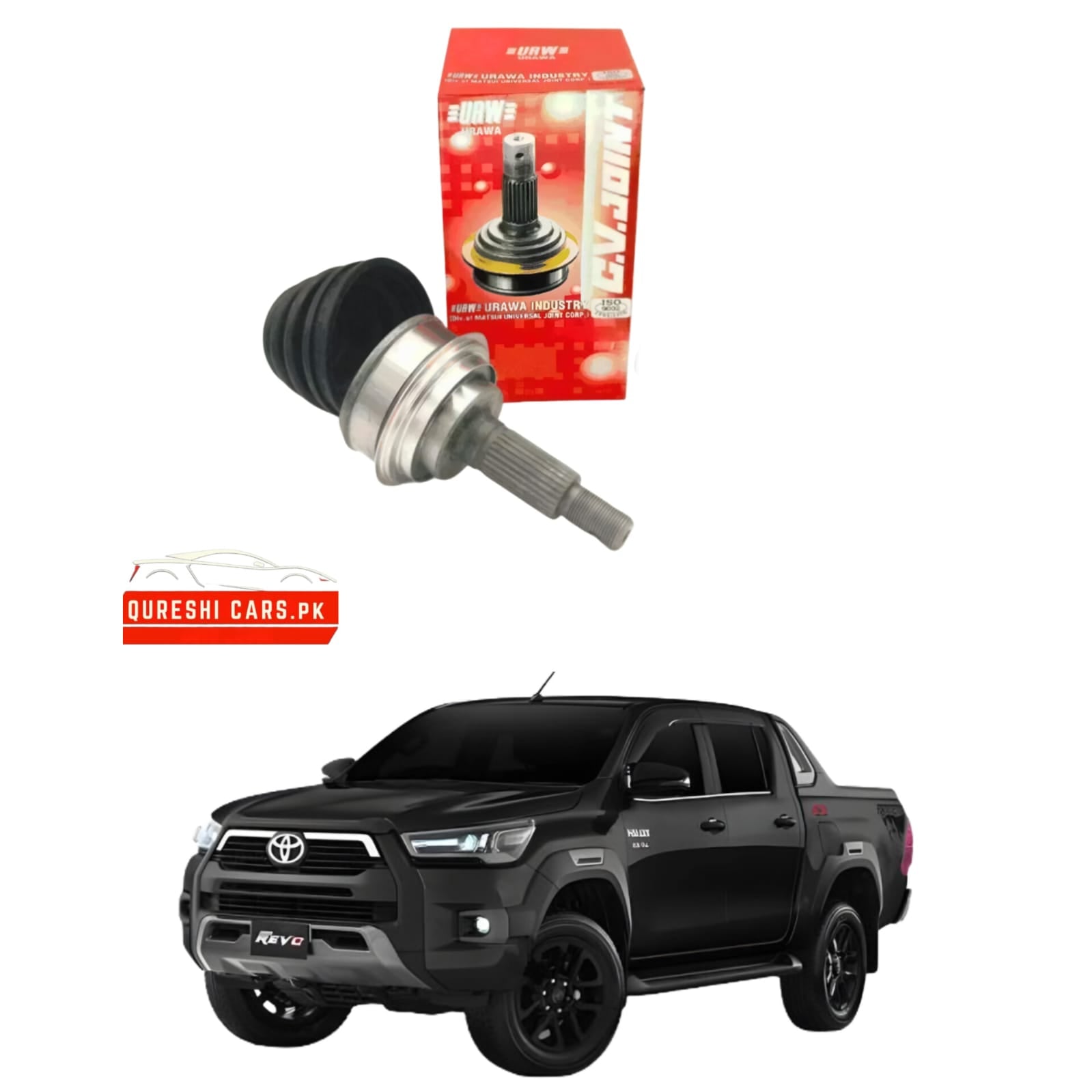 Premium CV Joint Outer for Toyota Revo (2016 - 2026) | Heavy-Duty Drivetrain Performance