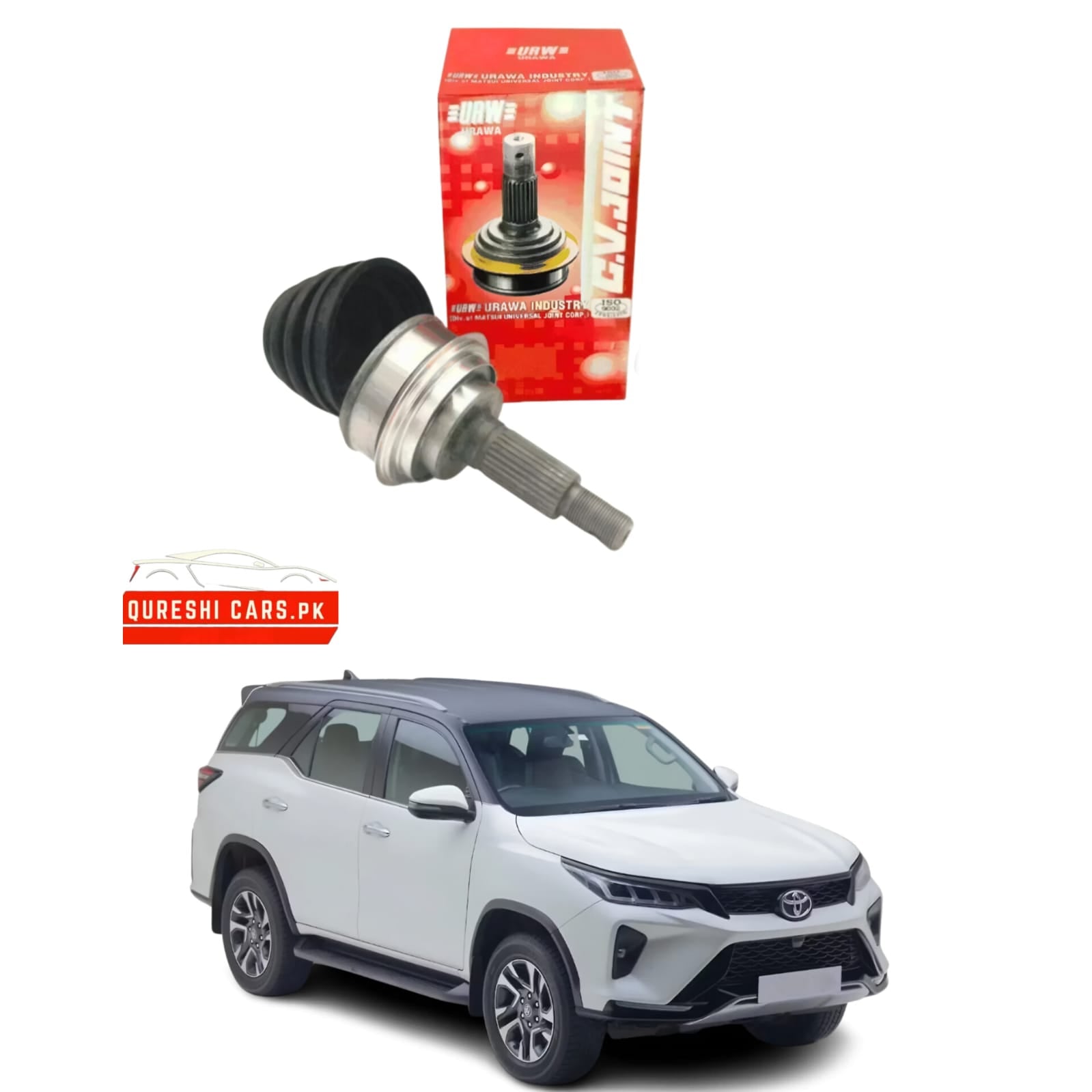 Premium CV Joint Outer for Toyota Fortuner (2017 - 2026) | Heavy-Duty Drivetrain Performance