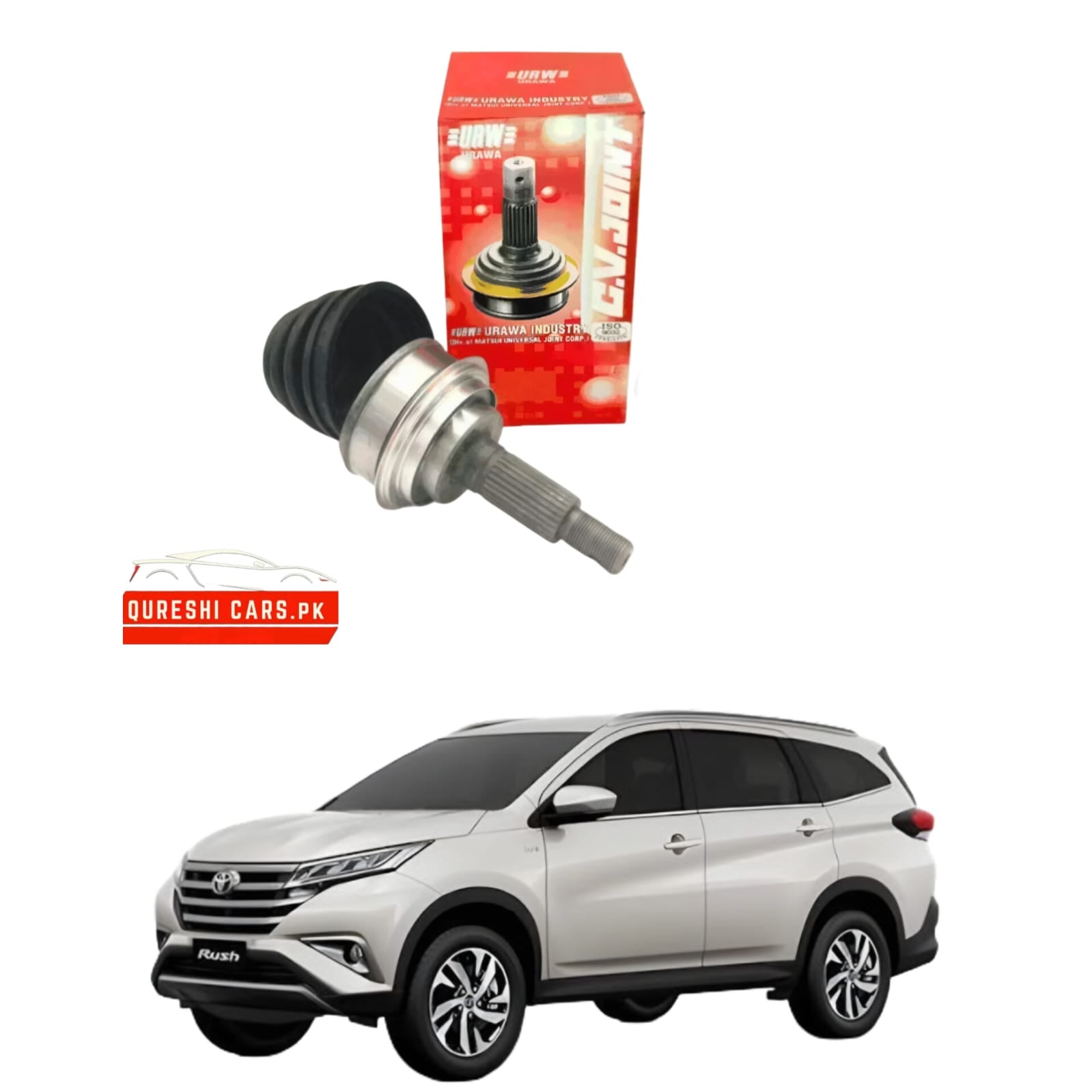 Premium CV Joint Outer for Toyota Rush (2018 - 2026) | High-Durability Replacement Part
